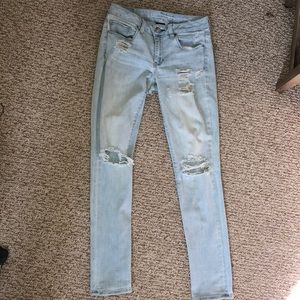 AE super stretch skinny jeans